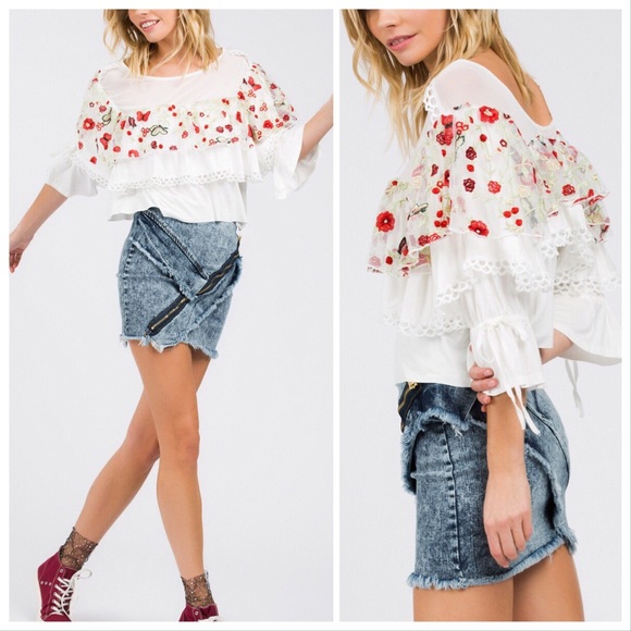 Mariposa Butterfly Garden Top - Picture 5 of 11